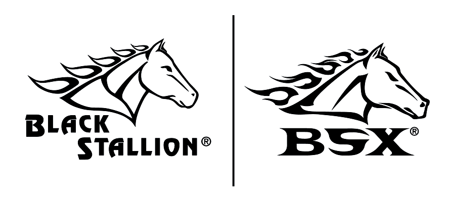 Black Stallion BSX Logo